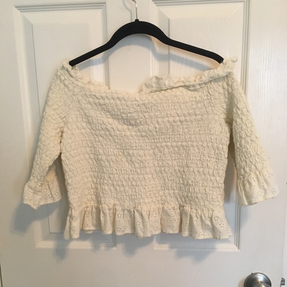 American Eagle Outfitters Tops - SOLD American Eagle off the shoulder top